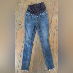 Abercrombie and Fitch Maternity Pull On Jeans Size 26 or Size 2 Minimalist